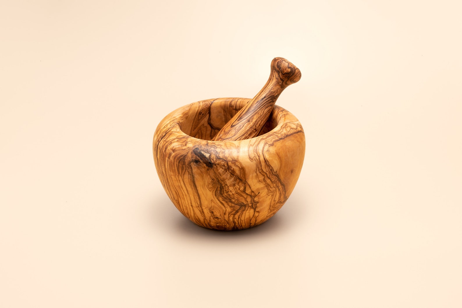 Garlic Crusher Handmade From Olive Wood Garlic Grinder FREE Wood